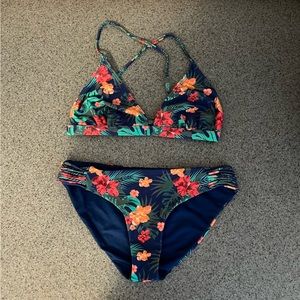 Tropical Print Bikini